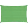 vidaXL Voile d'ombrage 160 g/m² Vert clair 2x5 m PEHD