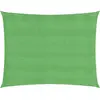 vidaXL Voile d'ombrage 160 g/m² Vert clair 3x4,5 m PEHD