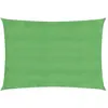 vidaXL Voile d'ombrage 160 g/m² Vert clair 3x5 m PEHD