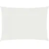 vidaXL Voile d'ombrage 160 g/m² Blanc 3,5x5 m PEHD
