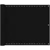 vidaXL Écran de balcon Noir 75x400 cm PEHD