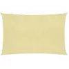 vidaXL Voile d'ombrage 160 g/m² Beige 3x4,5 m PEHD