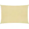 vidaXL Voile d'ombrage 160 g/m² Beige 4x7 m PEHD