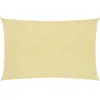 vidaXL Voile d'ombrage 160 g/m² Beige 2,5x3,5 m PEHD