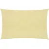 vidaXL Voile d'ombrage 160 g/m² Beige 2,5x4 m PEHD