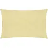 vidaXL Voile d'ombrage 160 g/m² Beige 2x3 m PEHD