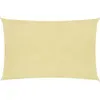 vidaXL Voile d'ombrage 160 g/m² Beige 2x3,5 m PEHD