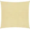 vidaXL Voile d'ombrage 160 g/m² Beige 4,5x4,5 m PEHD