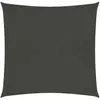 vidaXL Voile d'ombrage 160 g/m² Anthracite 3x3 m PEHD