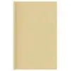 vidaXL Tapis de tente 300x400 cm Beige
