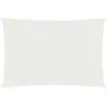 vidaXL Voile d'ombrage 160 g/m² Blanc 2x4,5 m PEHD