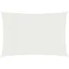 vidaXL Voile d'ombrage 160 g/m² Blanc 2,5x4 m PEHD