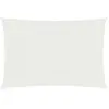 vidaXL Voile d'ombrage 160 g/m² Blanc 2,5x4,5 m PEHD