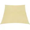vidaXL Voile d'ombrage 160 g/m² Beige 3/4x2 m PEHD