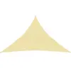 vidaXL Voile d'ombrage 160 g/m² Marron 3,5x3,5x4,9 m PEHD