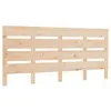 Tête de lit 160x3x80 cm Bois massif de pin Vidaxl Natural