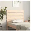 vidaXL Tête de lit 90x3x80 cm Bois massif de pin
