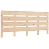 vidaXL Tête de lit 135x3x80 cm Bois massif de pin