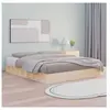 vidaXL Cadre de lit 160x200 cm Bois massif