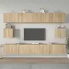 vidaXL Ensemble de meubles TV 6 pcs Chêne sonoma Bois d'ingénierie