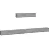 vidaXL Ensemble de meubles TV 6 pcs Sonoma gris Bois d'ingénierie