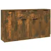 vidaXL Buffets 3 pcs Chêne fumé Bois d'ingénierie