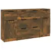 vidaXL Ensemble de buffets 3 pcs Chêne fumé Bois d'ingénierie