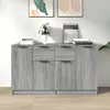 vidaXL Buffets 2 pcs Sonoma gris 60x30x70 cm Bois d'ingénierie