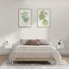 vidaXL Vidaxl Tête De Lit Avec Armoires Blanc Bois D?Ingénierie
