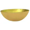 vidaXL Lavabo Verre 50x37x14 cm Doré