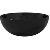 vidaXL Lavabo Verre trempé 30x12 cm Noir