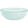 vidaXL Lavabo Verre trempé 35x12 cm Dépoli