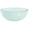 vidaXL Lavabo Verre trempé 30x12 cm Dépoli