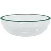 vidaXL Lavabo Verre trempé 35x12 cm Transparent