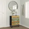 vidaXL Buffet 60x33x75 cm Bois massif de récupération