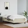 vidaXL Vidaxl Cadre De Lit Crème 90x200 Cm Similicuir