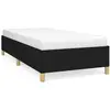vidaXL Cadre de lit Noir 140x200 cm Tissu