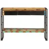 vidaXL Table console 110x30x76 cm Bois massif de récupération