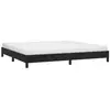vidaXL Cadre de Lit Noir 200x200 cm Velours