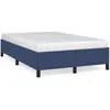 vidaXL Cadre de lit Bleu 120 x 200 cm Tissu