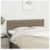 vidaXL Têtes de lit 2 pcs Taupe 72x5x78/88 cm Tissu