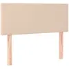 vidaXL Tête de lit Cappuccino 80x5x78/88 cm Similicuir