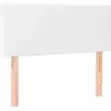 vidaXL Tête de lit Blanc 80x5x78/88 cm Similicuir