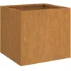 vidaXL Jardinière 32x30x29 cm acier corten