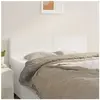 vidaXL Têtes de lit 2 pcs Blanc 72x5x78/88 cm Similicuir