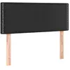 vidaXL Tête de lit Noir 90x5x78/88 cm Similicuir