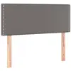 vidaXL Tête de lit Gris 80x5x78/88 cm Similicuir
