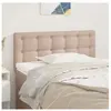vidaXL Tête de lit Cappuccino 100x5x78/88 cm Similicuir
