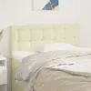 vidaXL Tête de lit Crème 90x5x78/88 cm Similicuir