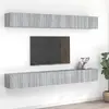 vidaXL Meubles TV 8 pcs Sonoma gris 60x30x30 cm Bois d'ingénierie